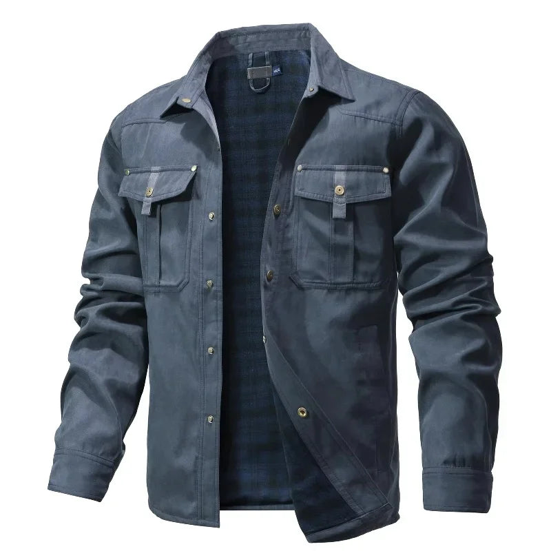 Ironwood™ Overshirt Jacket With Plaid Interior Lining