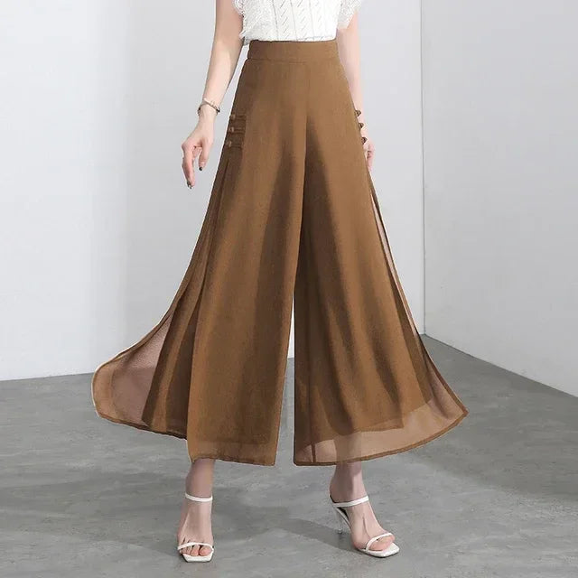 Luna Riviera™ Wide Leg Overlay Trousers