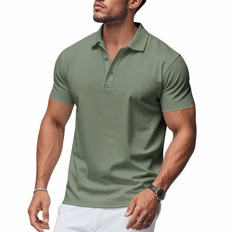 Dalmor™ Polo Shirt with a Slim Fit and Minimalist Style