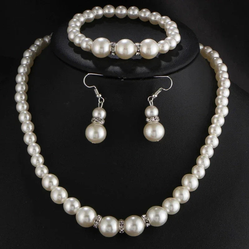 Seraphina™ 3-Piece Pearl Jewelry Set / Classic Beauty, Eternal Charm