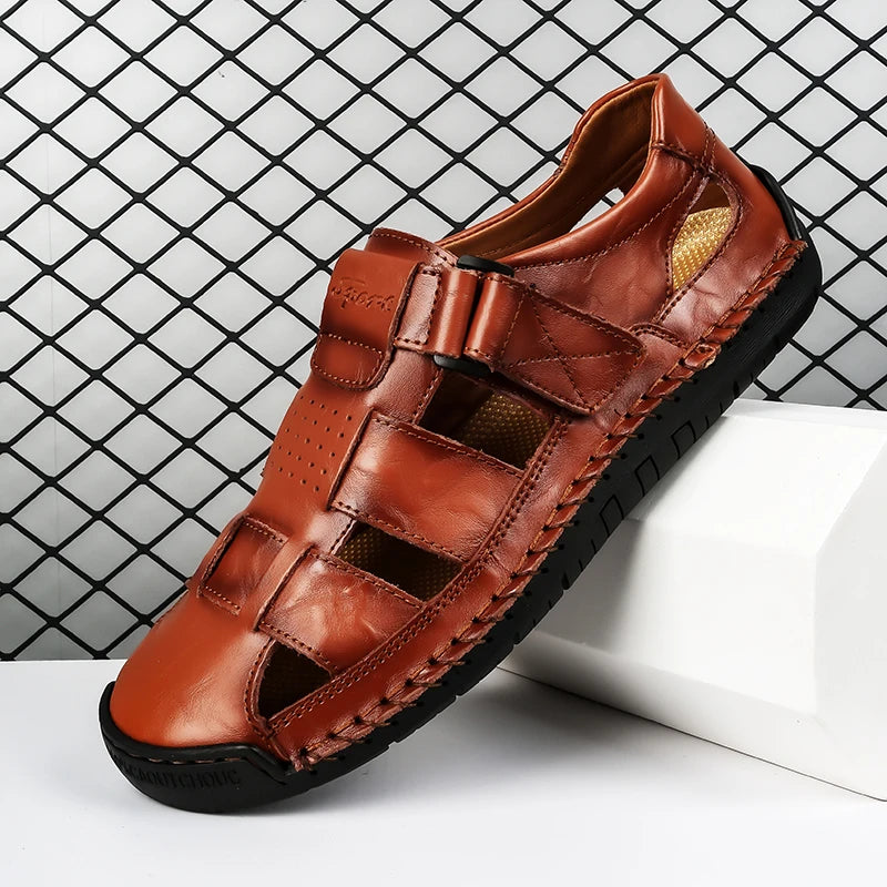 Sandal Darian™ Crafted from Genuine Leather with Natural Rubber Sole