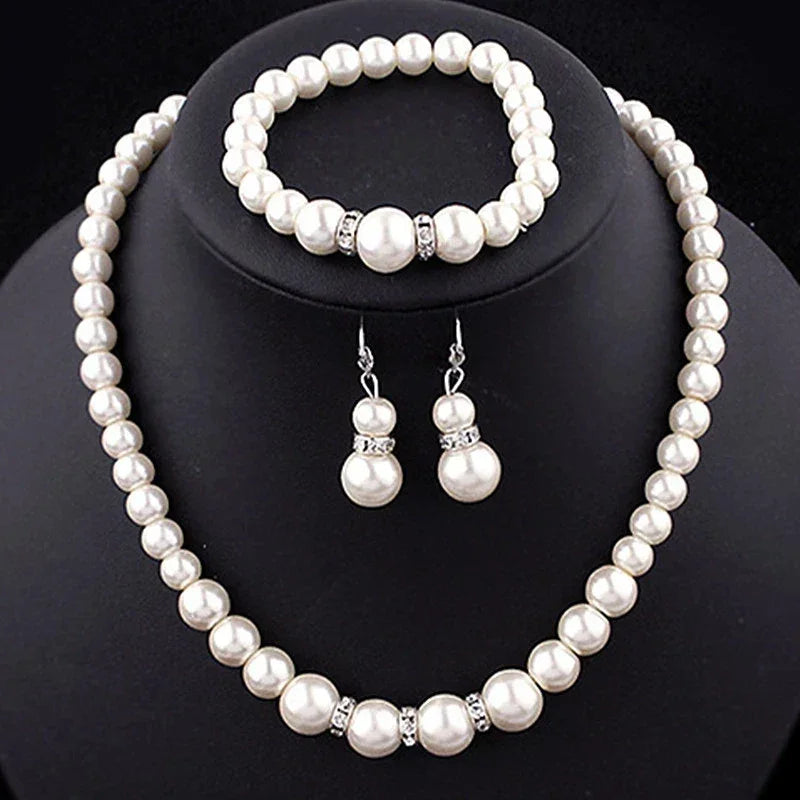 Seraphina™ 3-Piece Pearl Jewelry Set / Classic Beauty, Eternal Charm