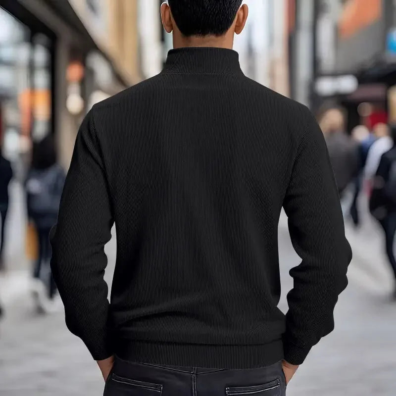 Velkor™ Jacket with Ribbed Texture and Refined Presence