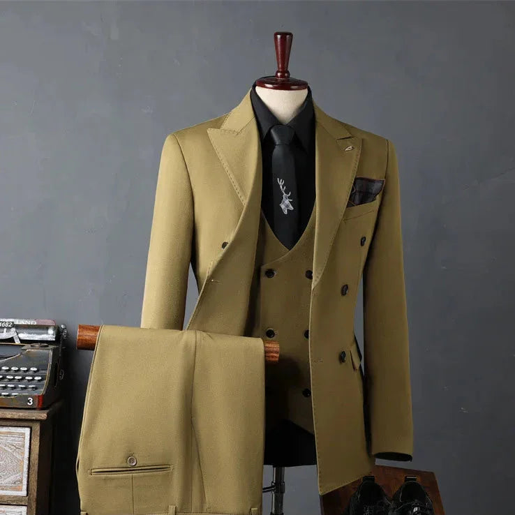 Vossler™ 3-Piece Suit in Premium Tailoring