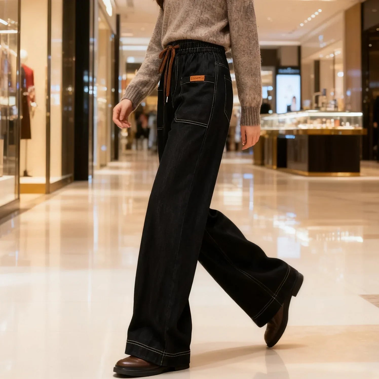 Levine™ Relaxed Lightweight Denim Pants / No Pinching, No Marks — Just Effortless Comfort