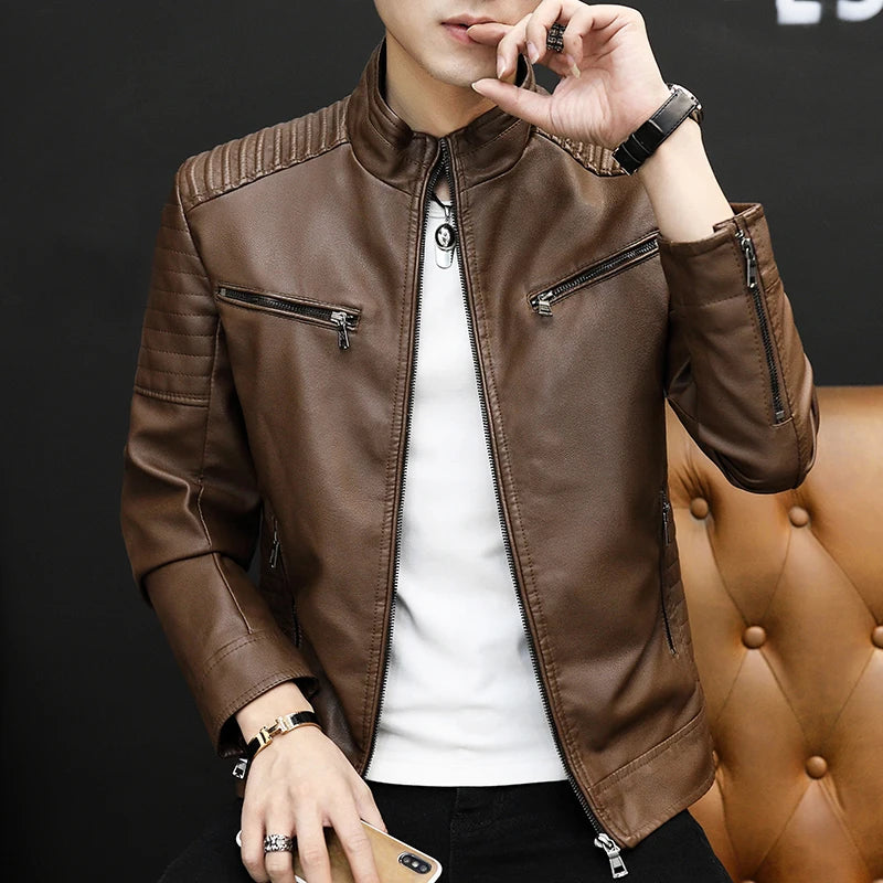 Darkmont™ Jacket In Premium Leather With Modern Design