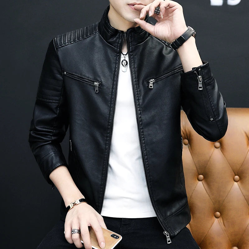 Darkmont™ Jacket In Premium Leather With Modern Design