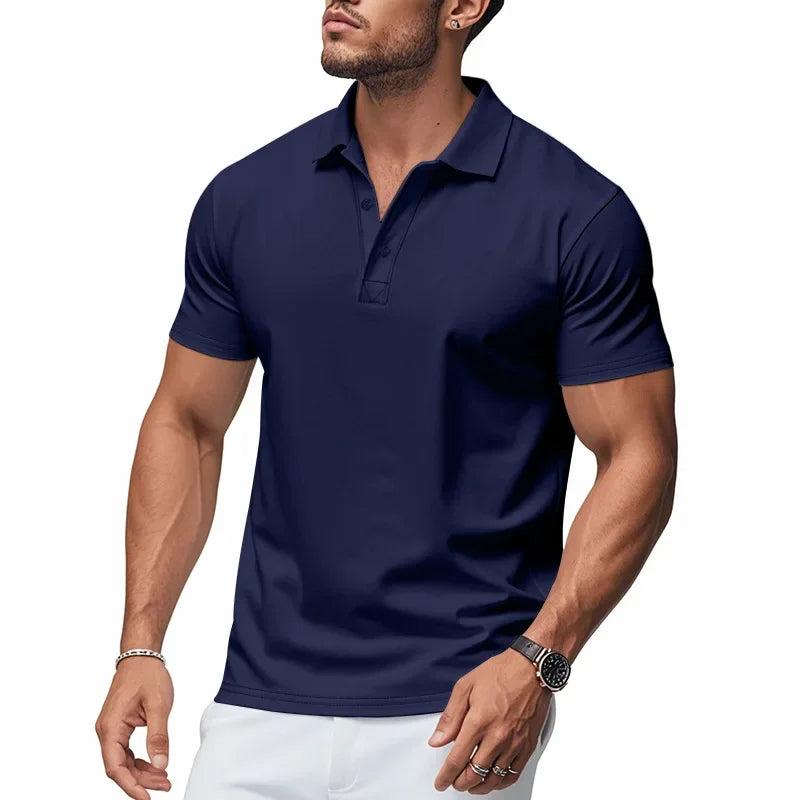 Dalmor™ Polo Shirt with a Slim Fit and Minimalist Style