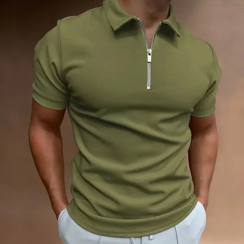 Ducatti™ Polo with Antiperspirant Fabric and Old Money Design / Noble Minimalism for Men of Presence!