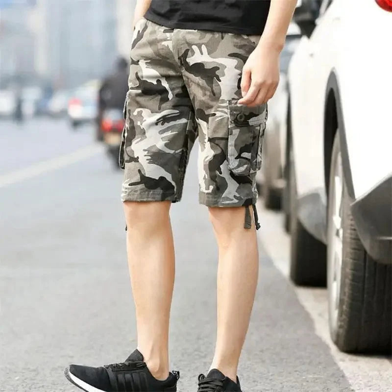 Frontier™ Camouflage Cargo Shorts with Utility Pockets