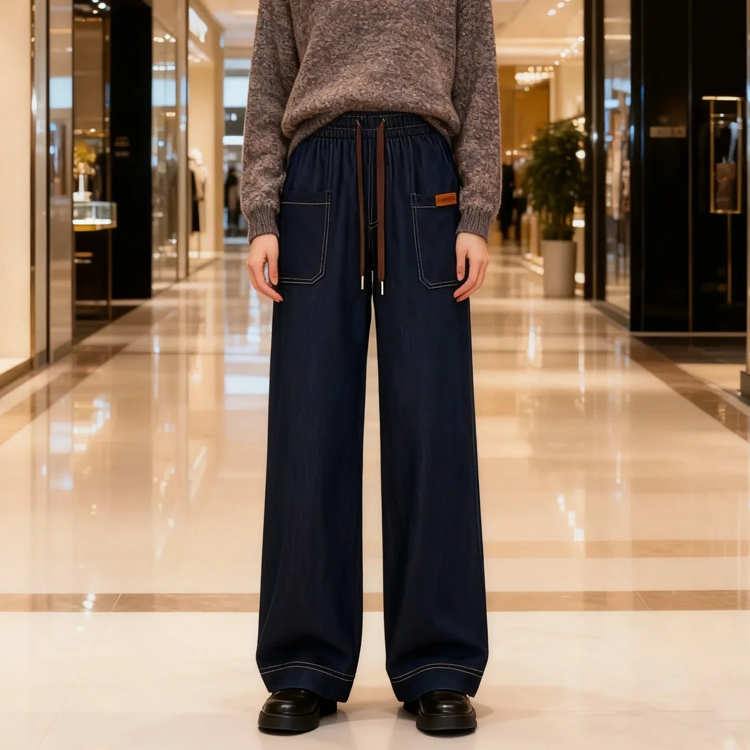 Levine™ Relaxed Lightweight Denim Pants / No Pinching, No Marks — Just Effortless Comfort