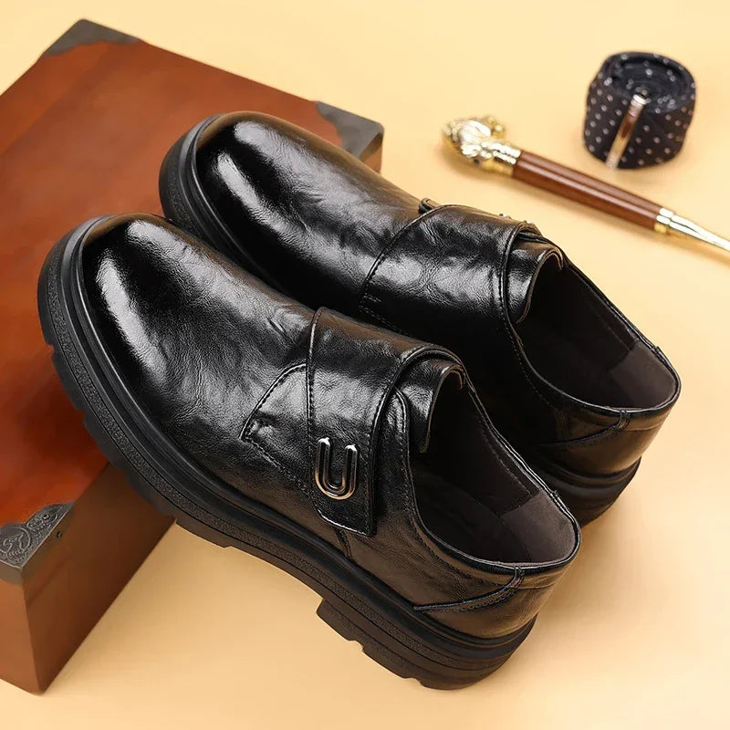 Westbury™ Men's Shoe in Premium Leather with Soft Sole / Refined Elegance for Work and Special Occasions!