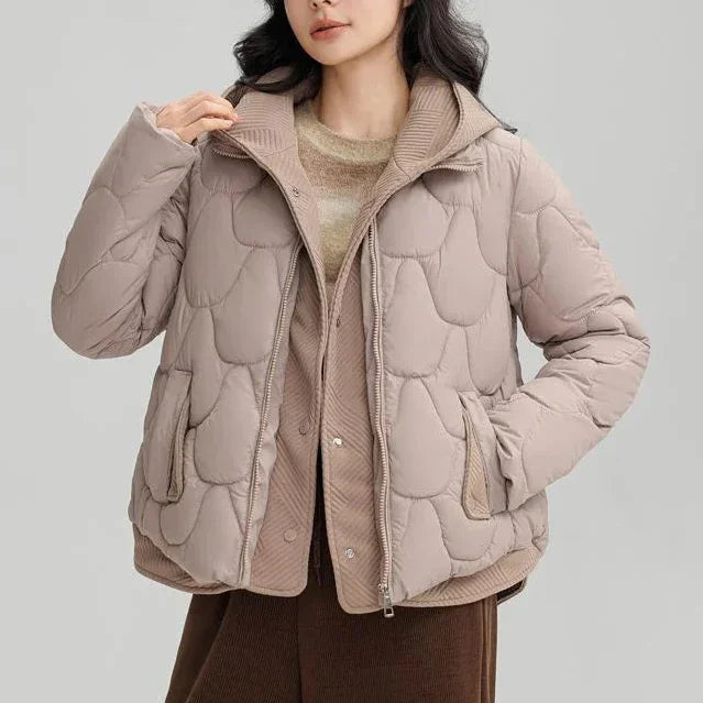 FrostHaven™ Quilted Jacket With Cozy Hood