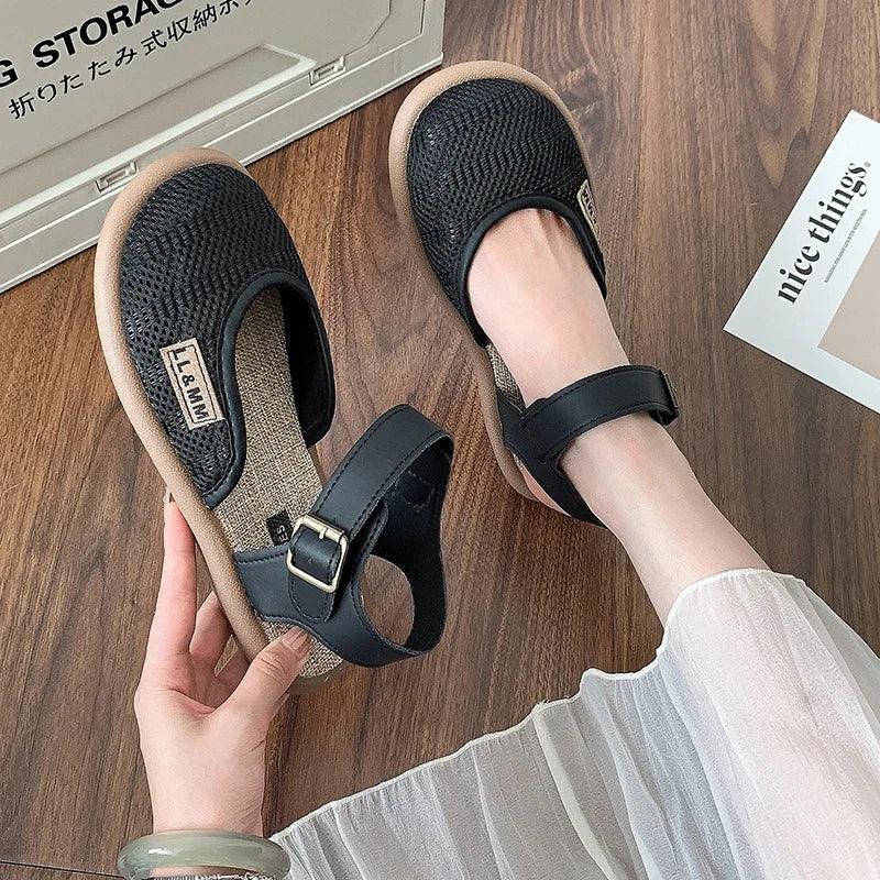 Bellevie™ Sandals With Handwoven Breathable Design