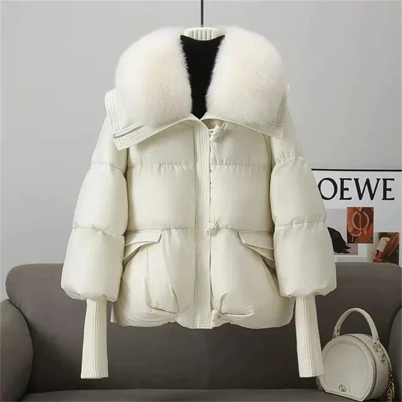 Arctic Belle™ Premium Puffer Jacket with Luxurious Fur Collar / Maximum Protection Against the Cold with Style!