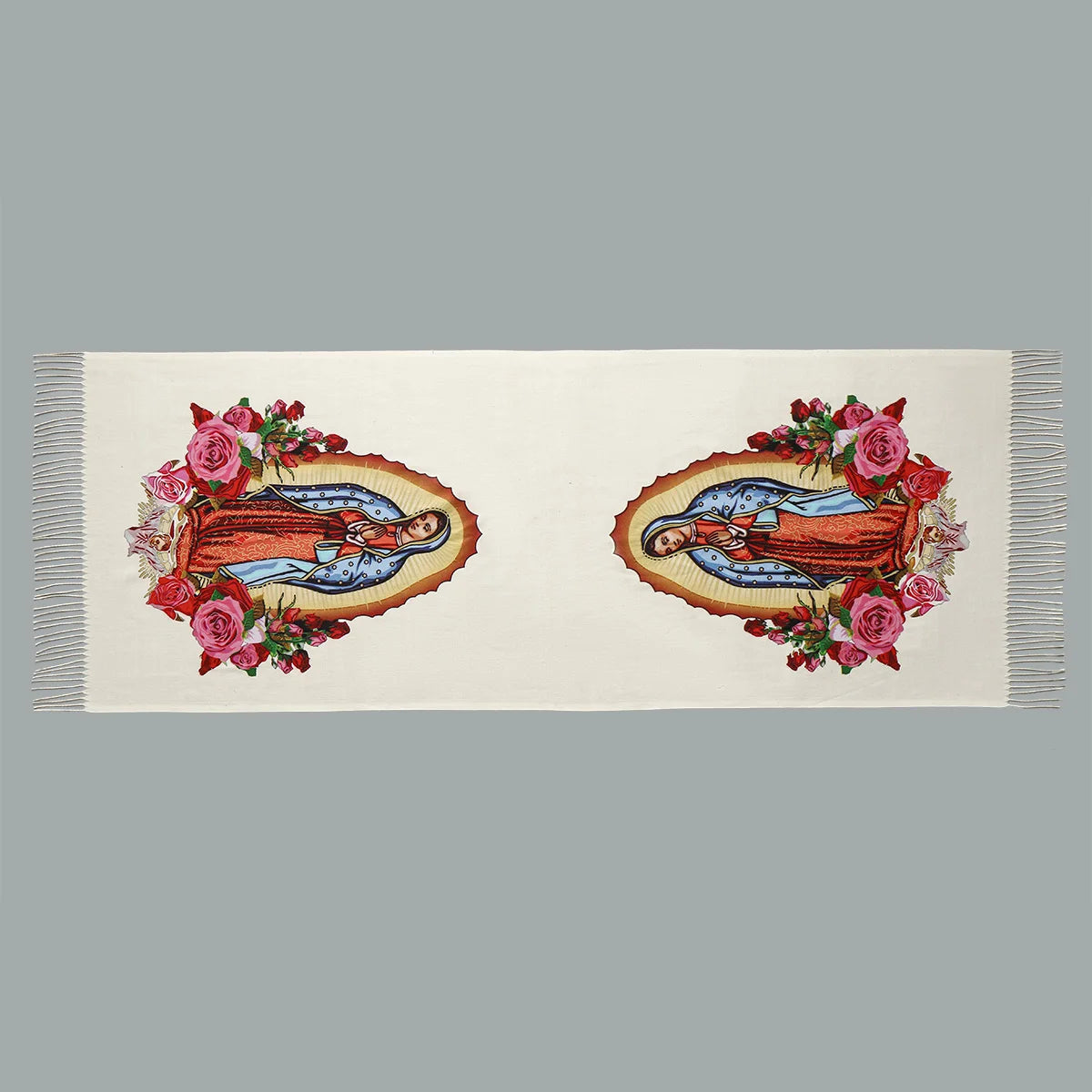 Guadalupe™ Cashmere Scarf with Artisan Finish and Delicate Fringe