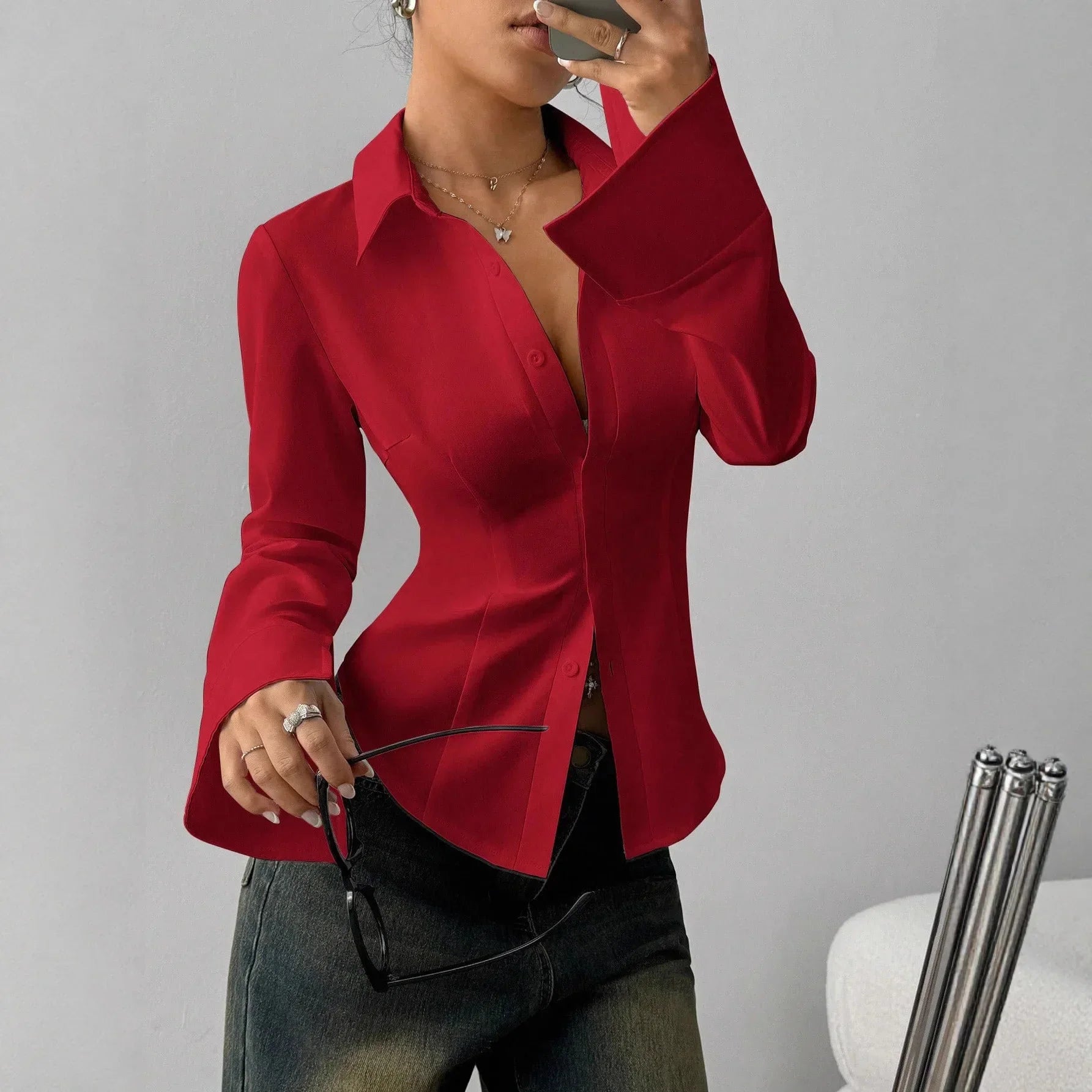 Corvielle™ Shirt with an Elegant Cut and Premium Finish