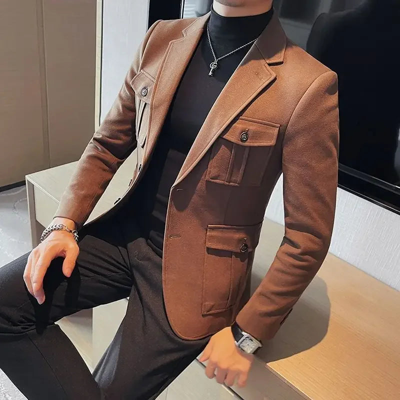 Lauritz™ Casual Blazer with Premium Structured Fabric / The Quiet Luxury of Italian Tailoring!