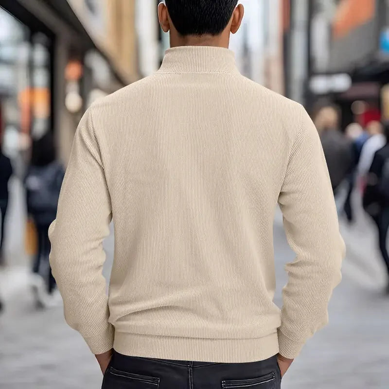 Velkor™ Jacket with Ribbed Texture and Refined Presence