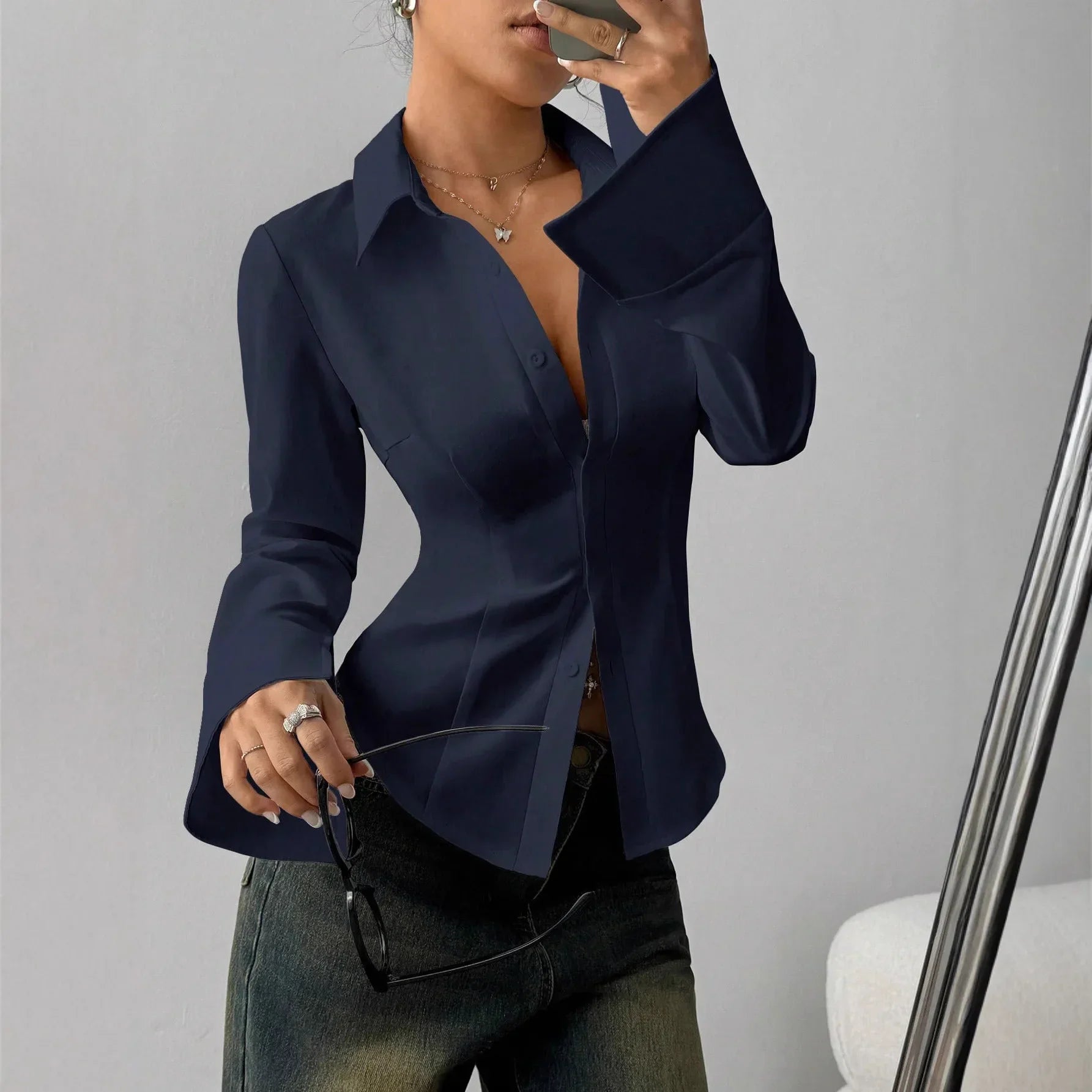 Corvielle™ Shirt with an Elegant Cut and Premium Finish