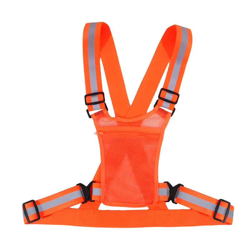 BUY 1, GET 2 FREE - NightSafe™ Reflective Running Vest with Phone Pocket