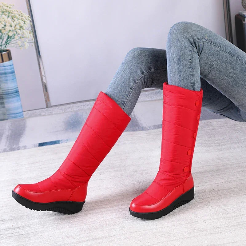 Althea™ Boot with Plush Lining and Thermal Insulation / Warm, Stable, and Protected Feet in Winter!