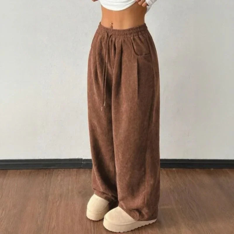Sara™ Wide-Leg Pants in Premium Textured Knit
