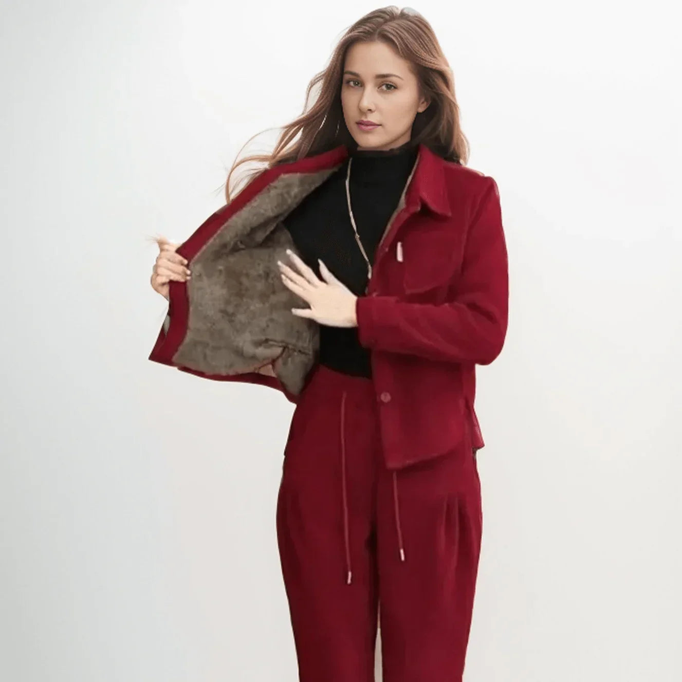 Nordstein™ Set in Super Soft Corduroy / Plush Finish and Charm for Winter!