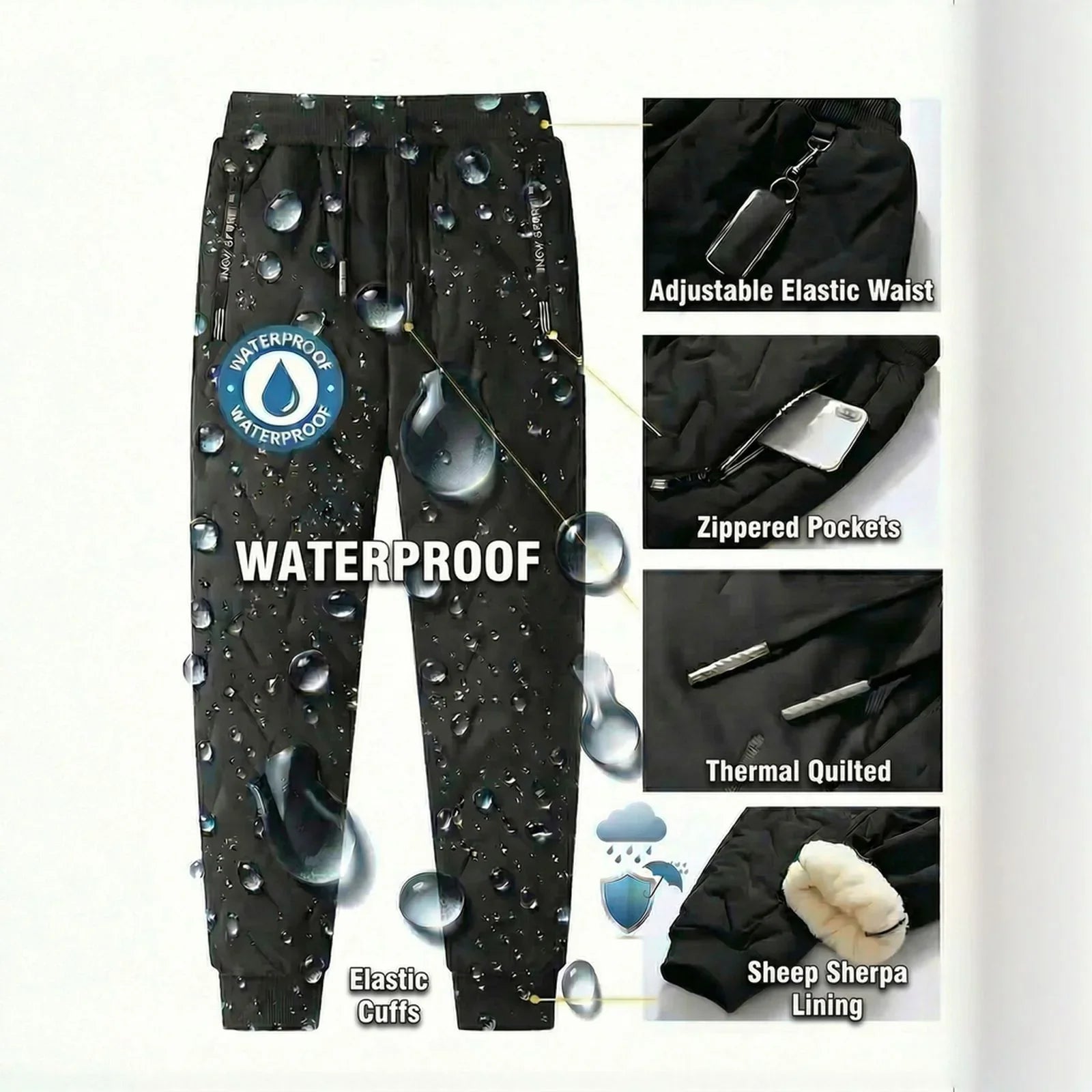 SnowProof™ Pants with Ultra-Soft Thermal Lining
