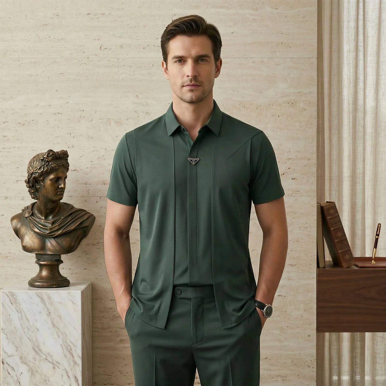 DualLayer™ Shirt with a 2-in-1 Design and Instant Fit!