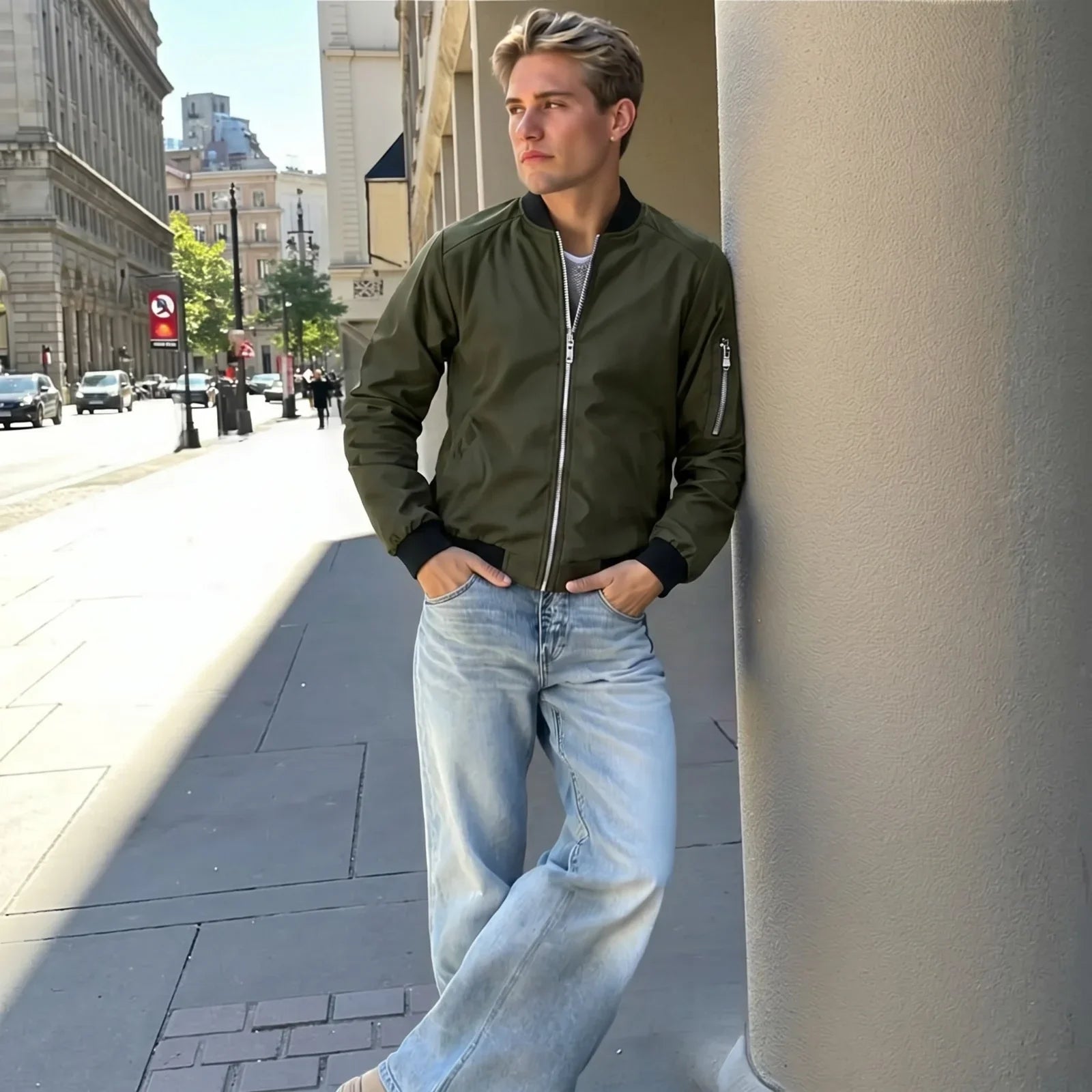 Dallas™ Urban-Style Bomber Jacket