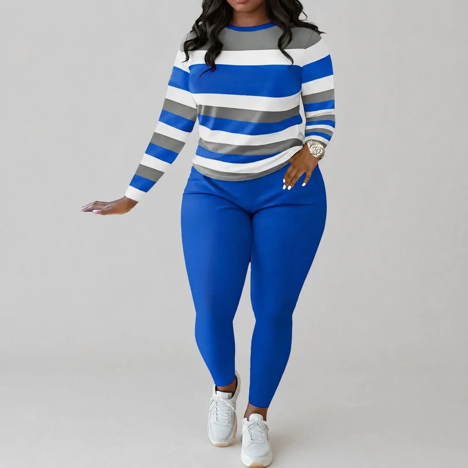 Alice™ Set with Striped Print and Sculpting Fit