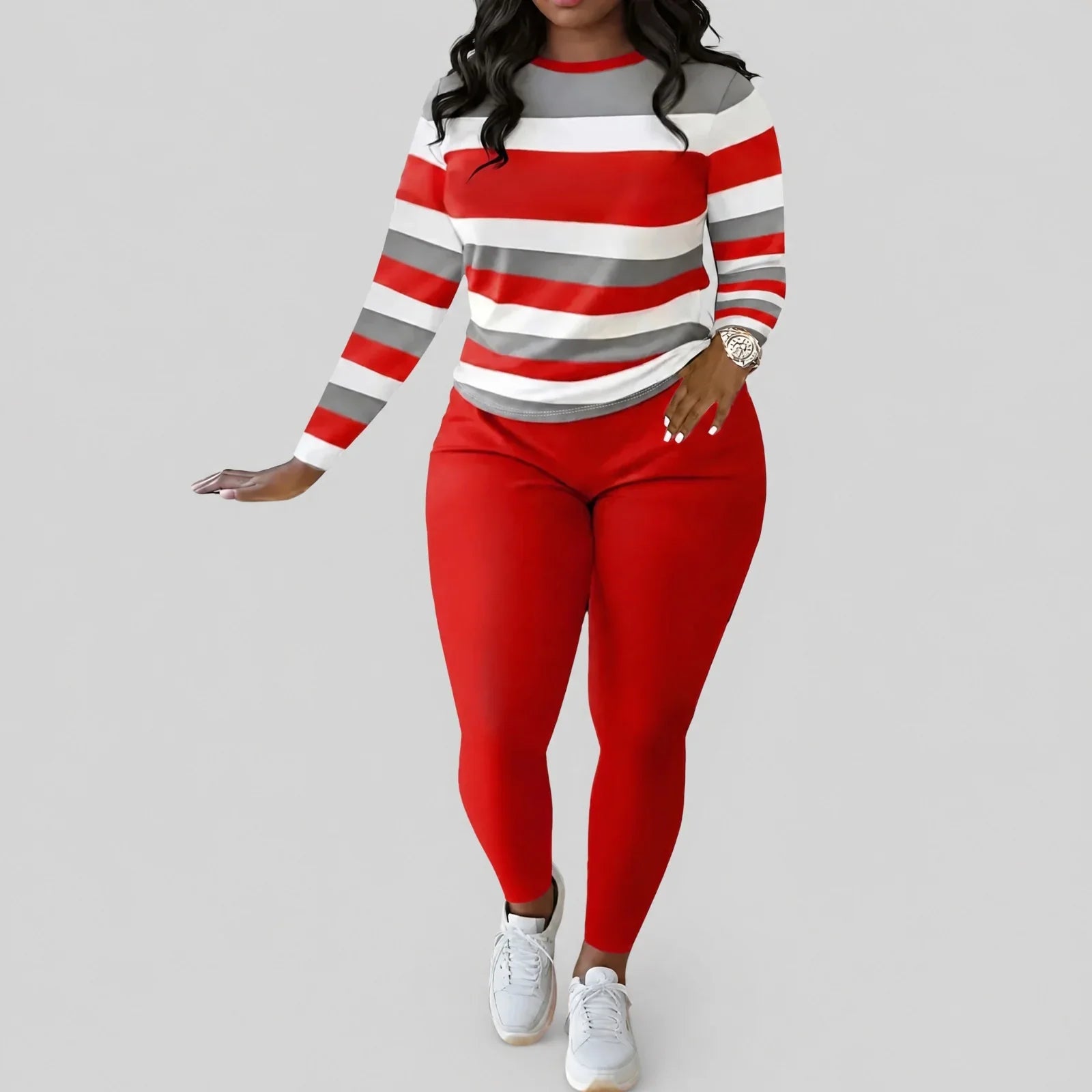 Alice™ Set with Striped Print and Sculpting Fit