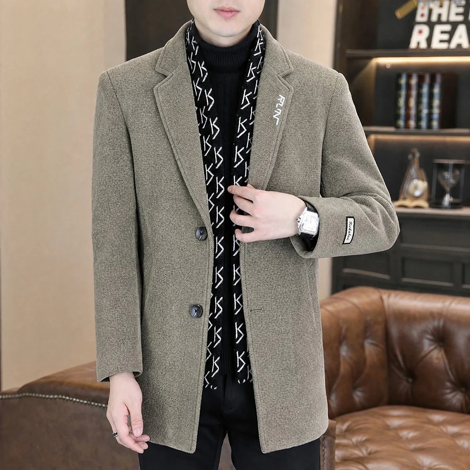 Meridian™ Coat with Integrated Scarf and Premium Down Thermal Lining!