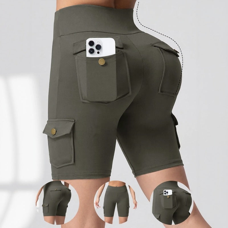 Auren Fit™ Cargo Shorts With Butt-Lifting Design