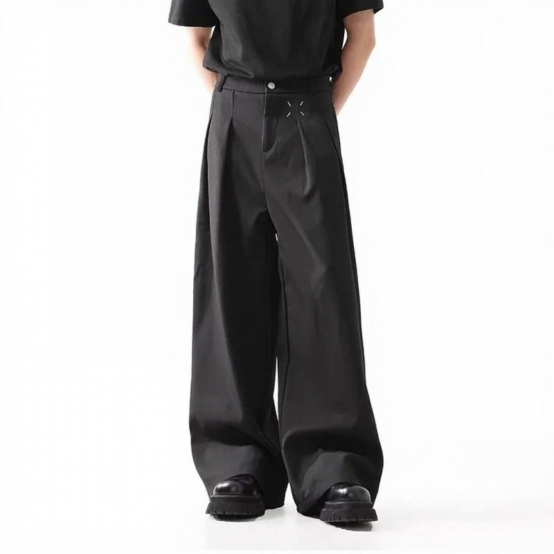 Kronos™ Tailored Wide-Leg Pants With Premium Streetwear Aesthetic