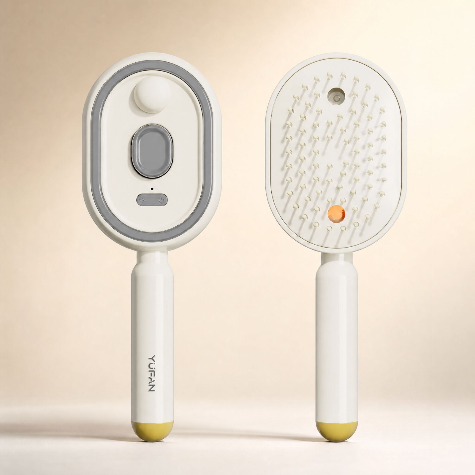 3-in-1 Electric Hair Brush – Reduces Frizz, Smooths and Massages Without Damaging Hair