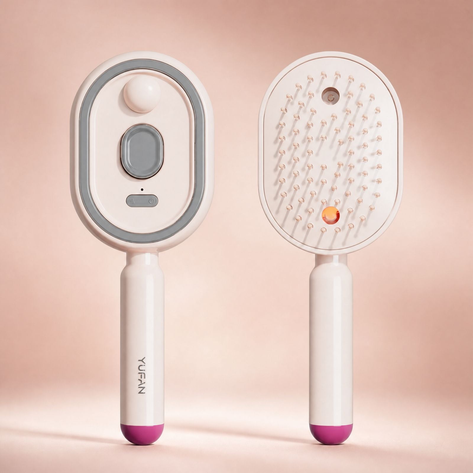 3-in-1 Electric Hair Brush – Reduces Frizz, Smooths and Massages Without Damaging Hair
