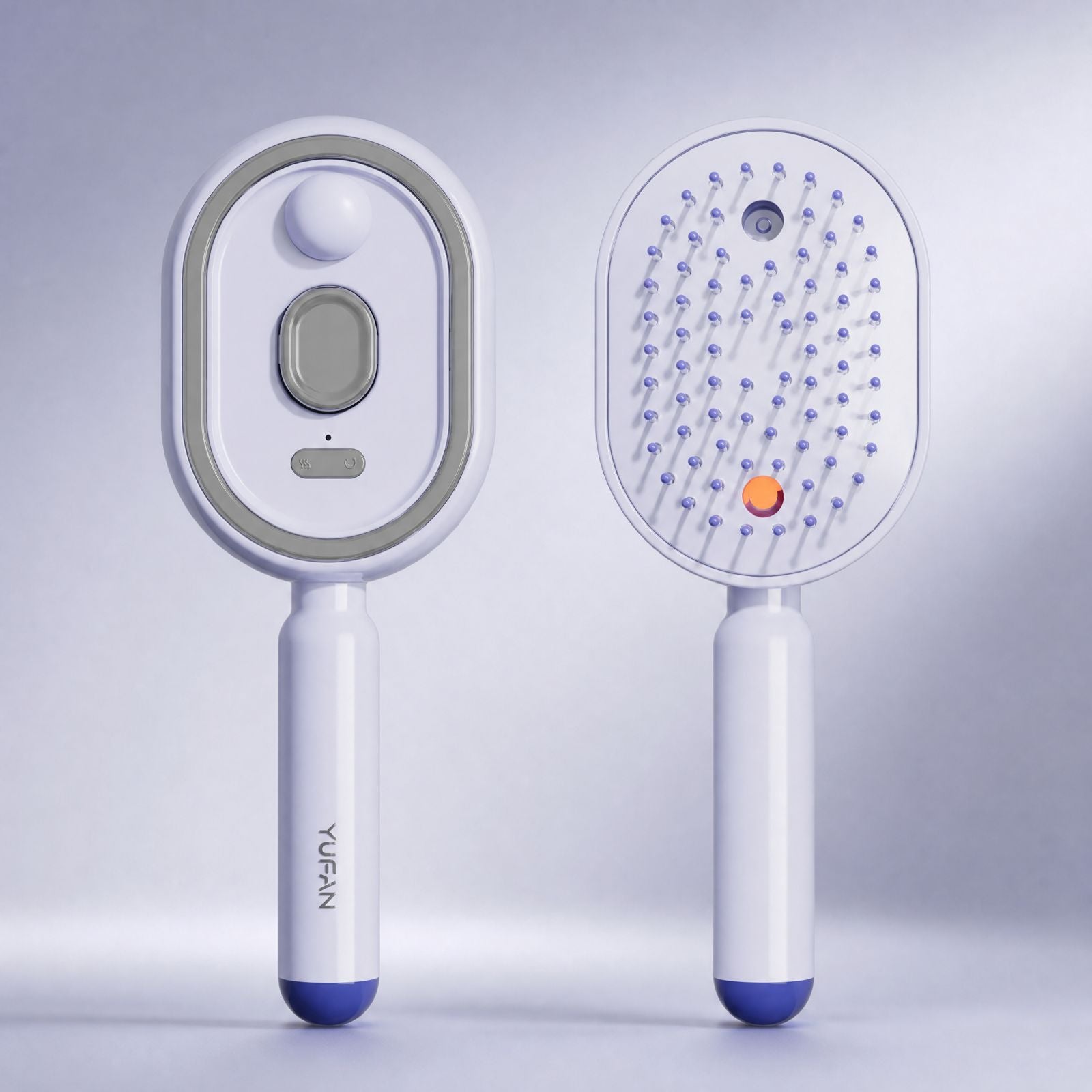 3-in-1 Electric Hair Brush – Reduces Frizz, Smooths and Massages Without Damaging Hair