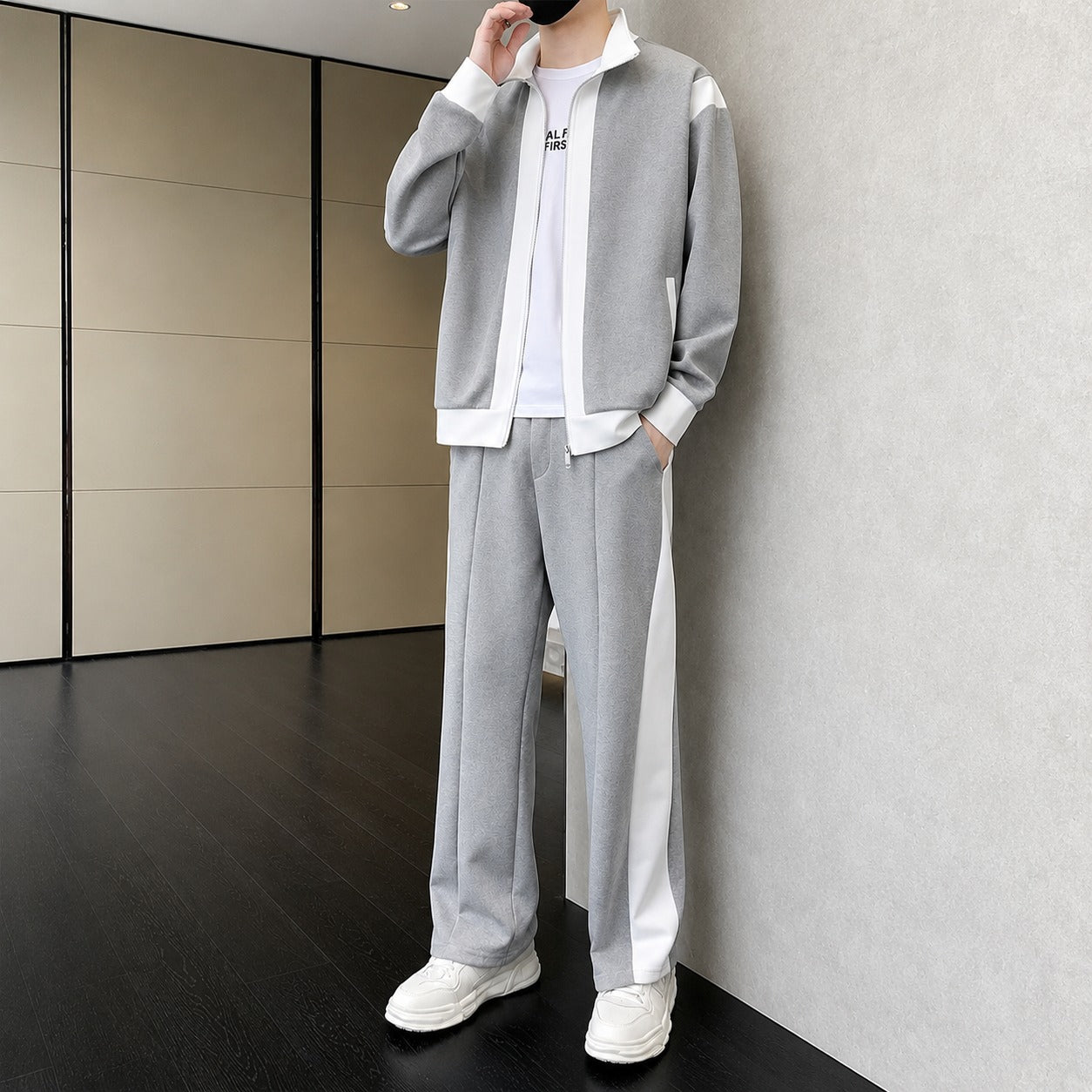 Marseilles™ Set with High Collar and Contrast Panels