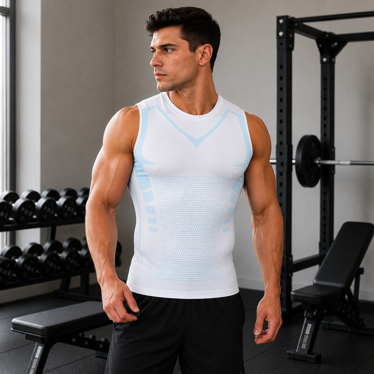 🔥 BUY 1 GET 1 FREE 🔥 Spartan™ Shaping Tank Top with Body-Contouring Fit and Breathable Knit