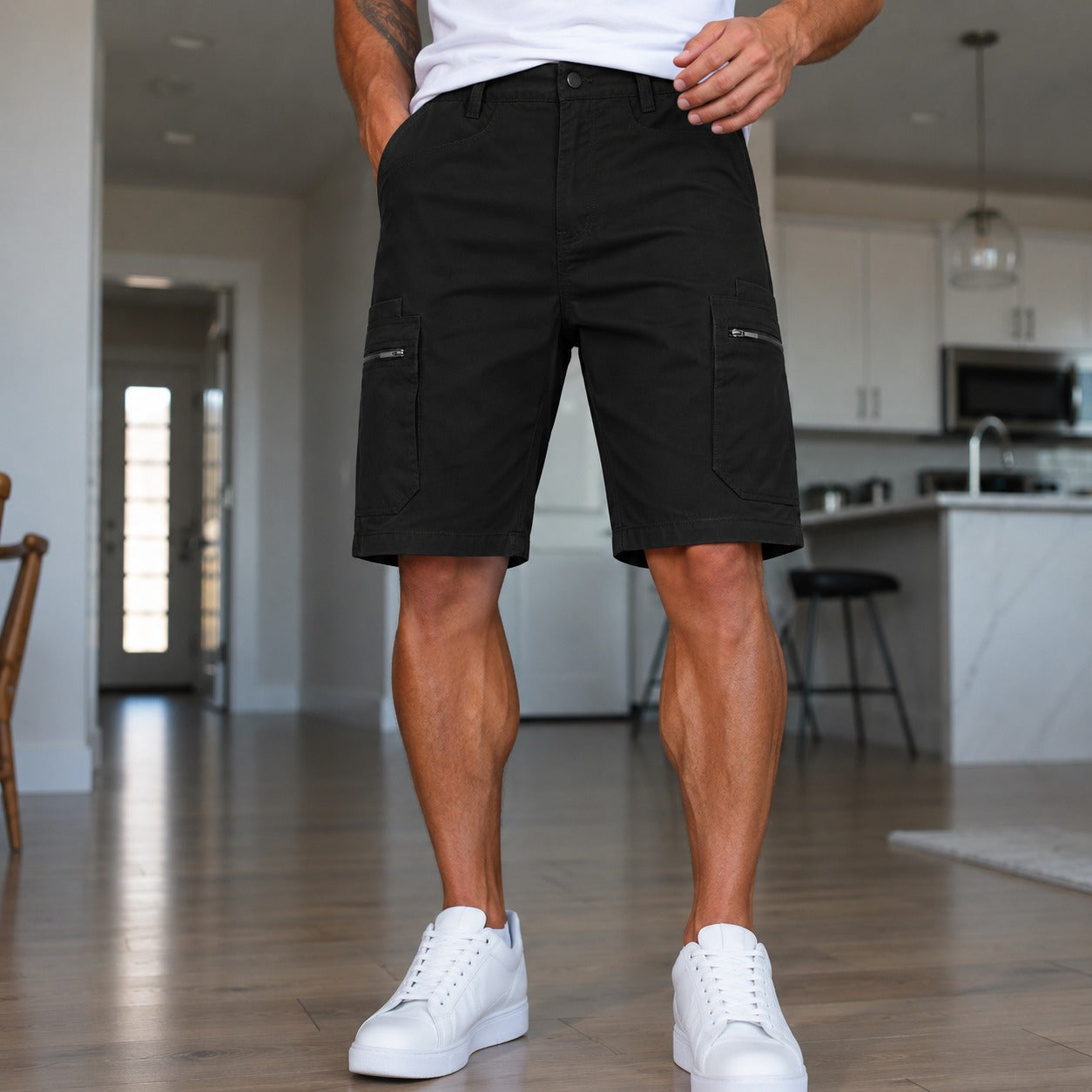Cotton Shorts Colter™ with Utility Pockets and Cargo Style