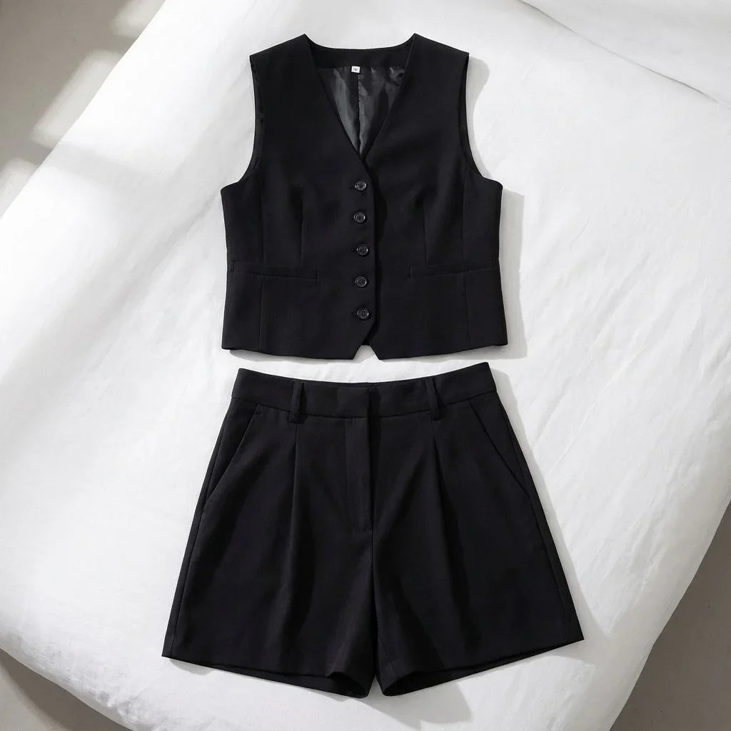 Ipanema™ Set in Casual Cotton Blend Tailoring / Lightweight, Chic, and Timeless!