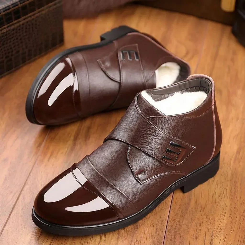 Norvick™ Men’s Boot with Warm Lining and Reinforced Structure / Stability, Warmth, and Casual Sophistication