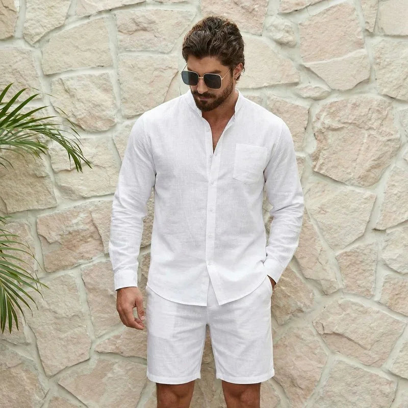 Mediterranean Elite™ Minimalist Cotton Linen Set