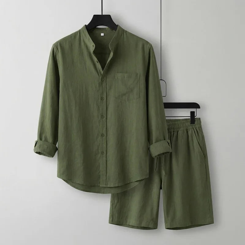 Mediterranean Elite™ Minimalist Cotton Linen Set