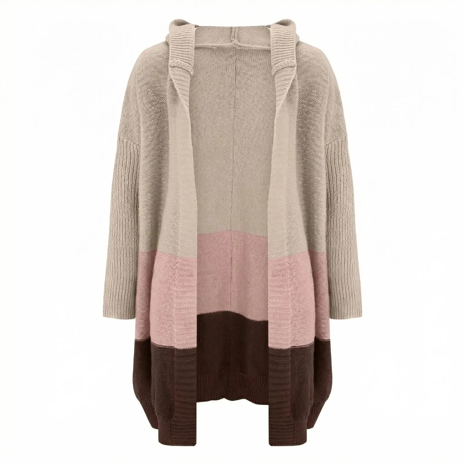 Aspen Luxe™ Long Hooded Knit Cardigan