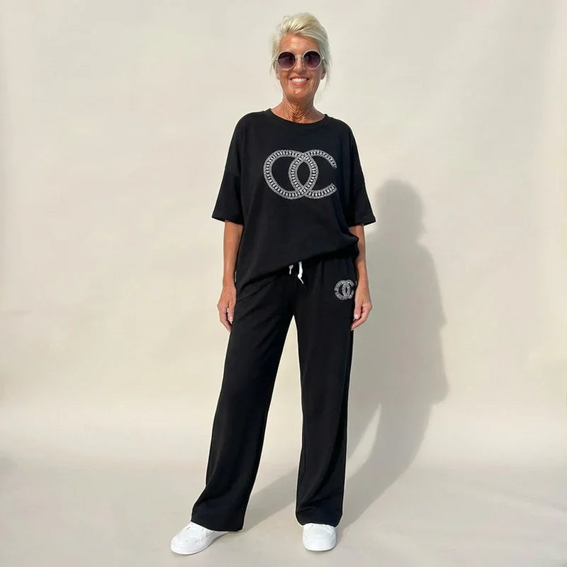Urban Grace™ Signature Set in Comfort Knit with Elegant Crystal Details