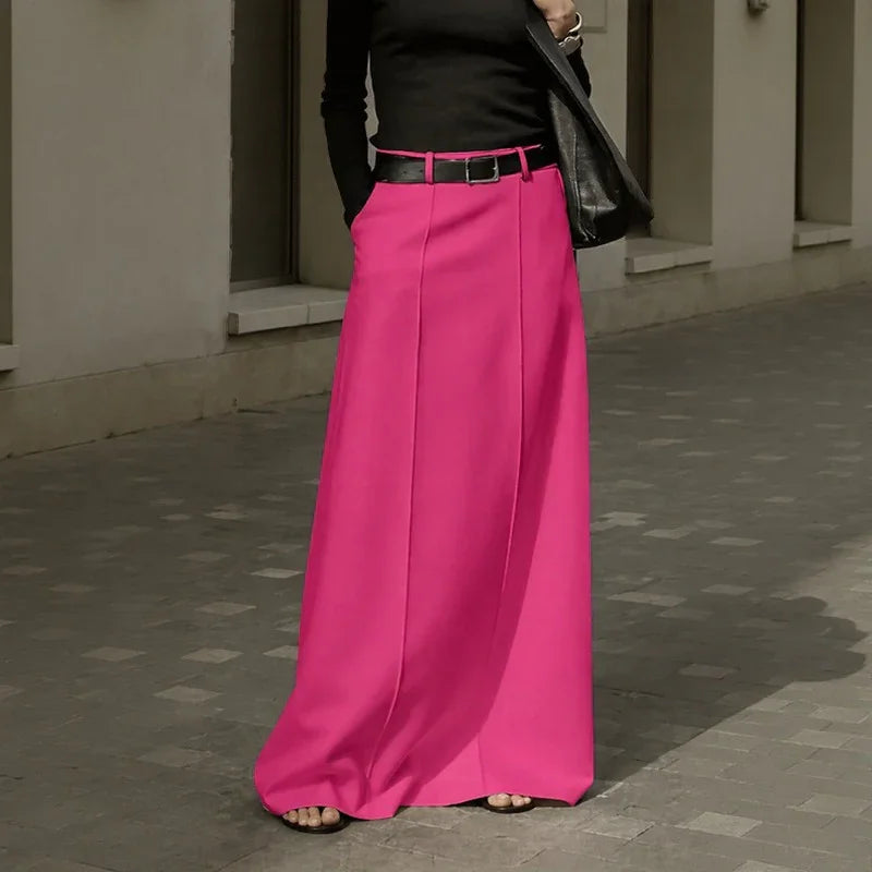 Corenne™ Long Skirt with Lightweight Structure and Striking Presence