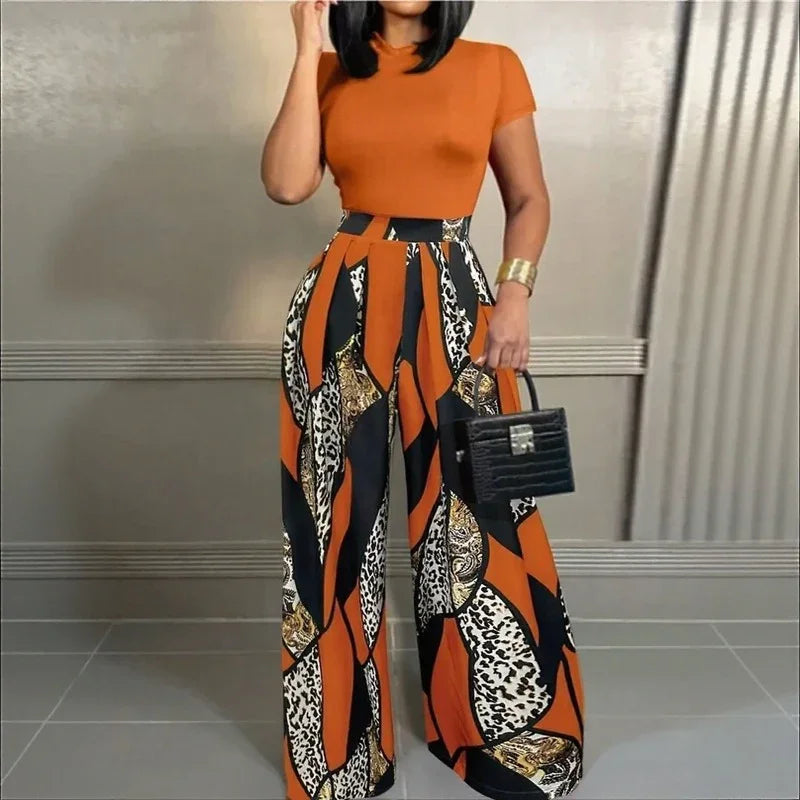 Lunavie™ Set with Modern Print and Luxurious Look